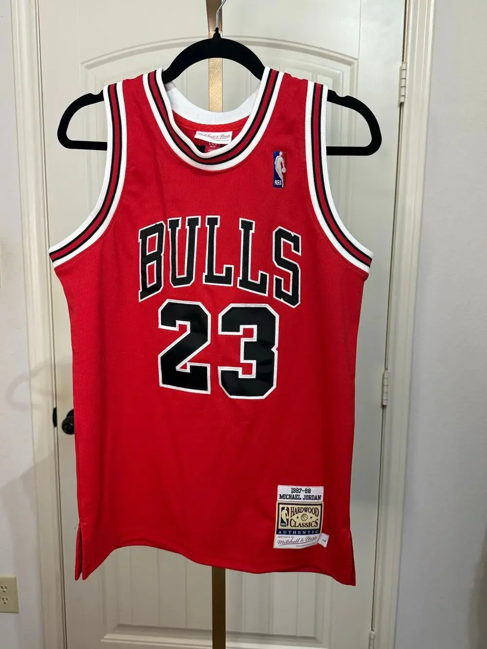 Jordan Bulls Mitchell & Ness Jersey Youth L